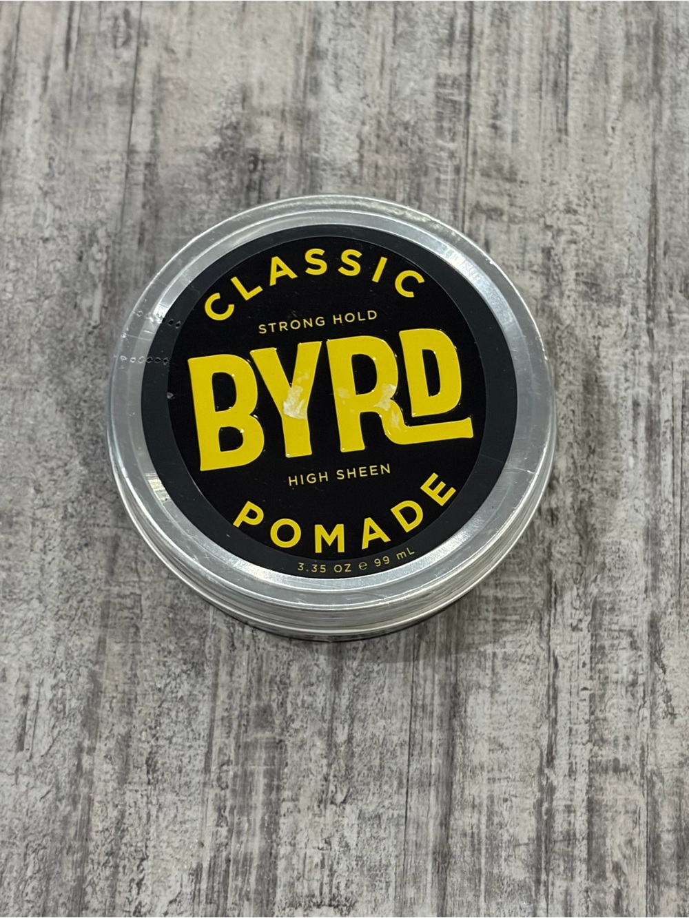 Classic Pomade - Strong Hold, High Sheen (Black & Yellow)